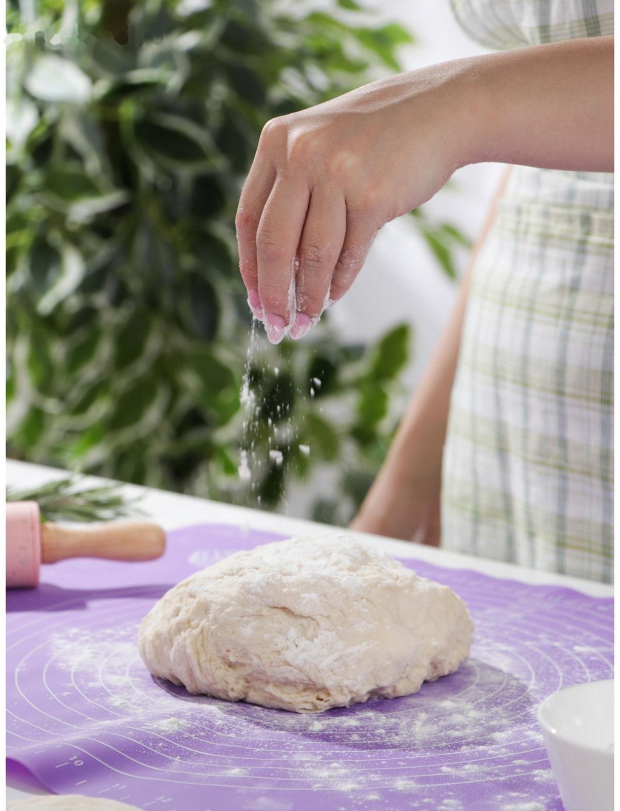 Коврик с разлиновкой силиконовый Доляна «Эрме», 50×40 см, цвет МИКС