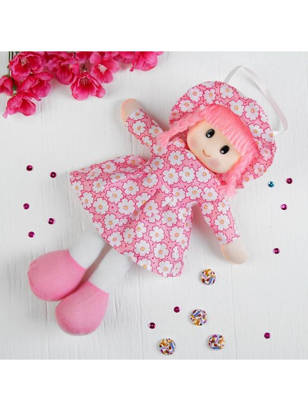 Мягкая игрушка «Кукла», в шляпке и платьишке, цвета МИКС