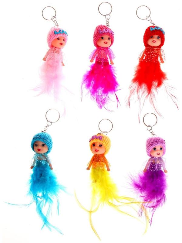 Куколка-брелок «Актриса» цвета МИКС