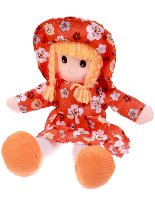 Мягкая игрушка «Кукла», в шляпке и платьишке, цвета МИКС