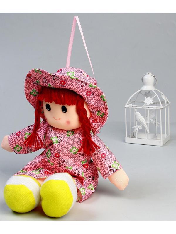 Мягкая игрушка «Кукла», в шляпке и платьишке, цвета МИКС