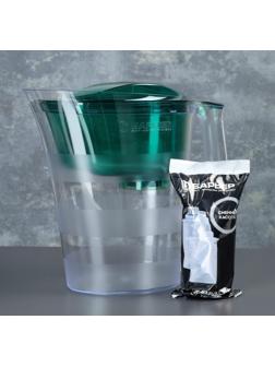 Фильтр-кувшин «Барьер-Твист», 4 л, цвет зeлёный