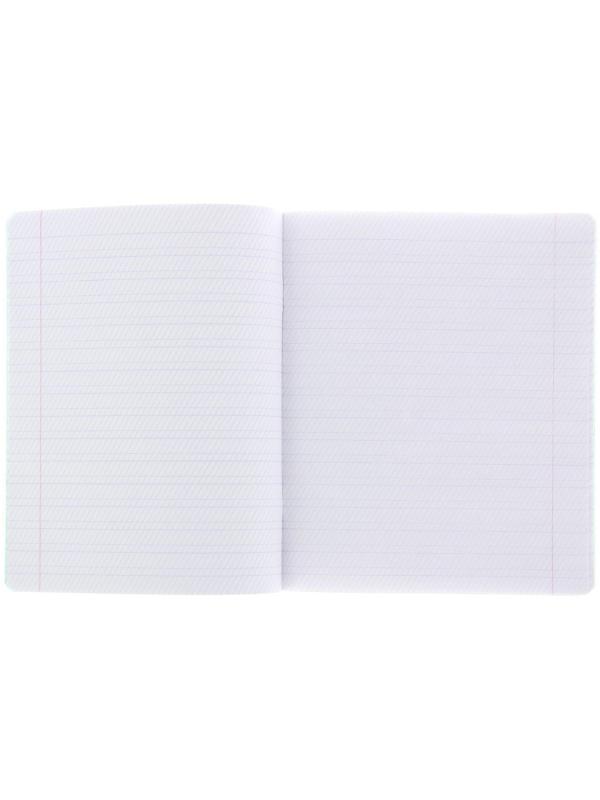 Тетрадь 12 листов частая косая линейка 