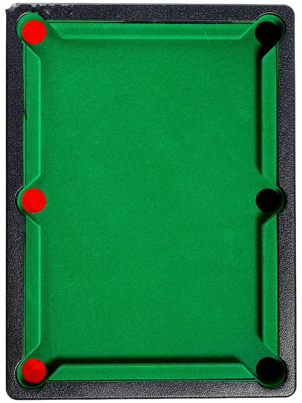 Настольный бильярд «6 в 1: бильярд, стикбол, стикбоулинг, стик гольф, фингербол»