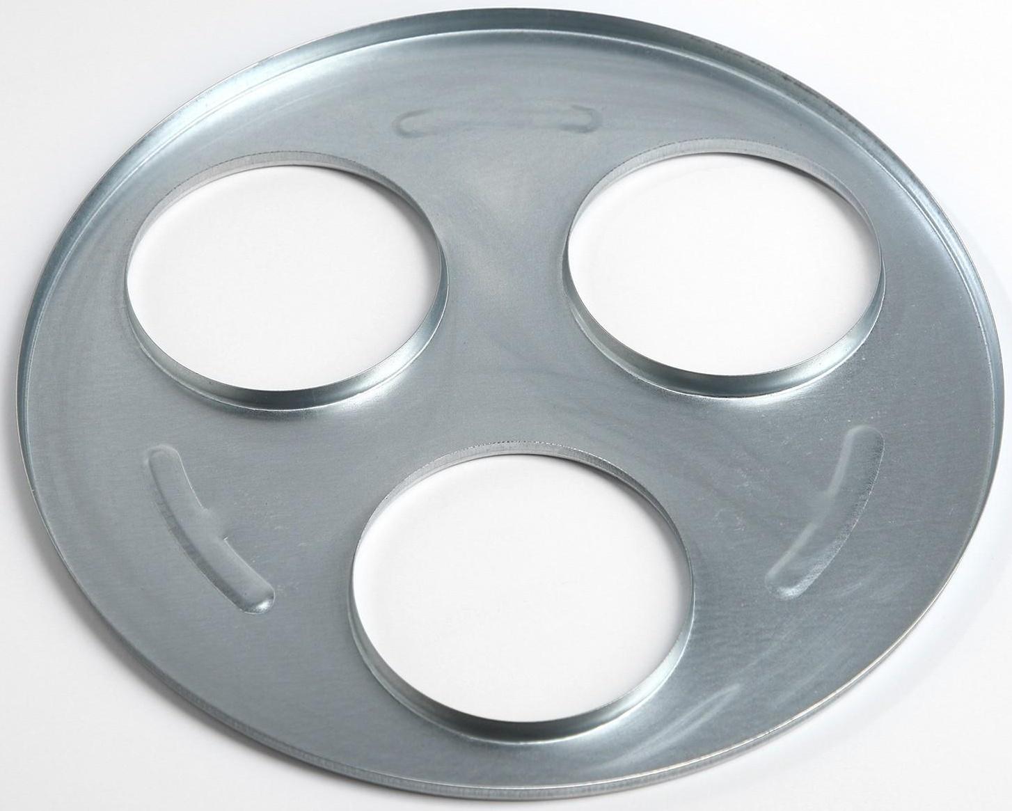 Приспособление для фиксации стеклянных банок при стерилизации, d (отверстия)= 82 мм