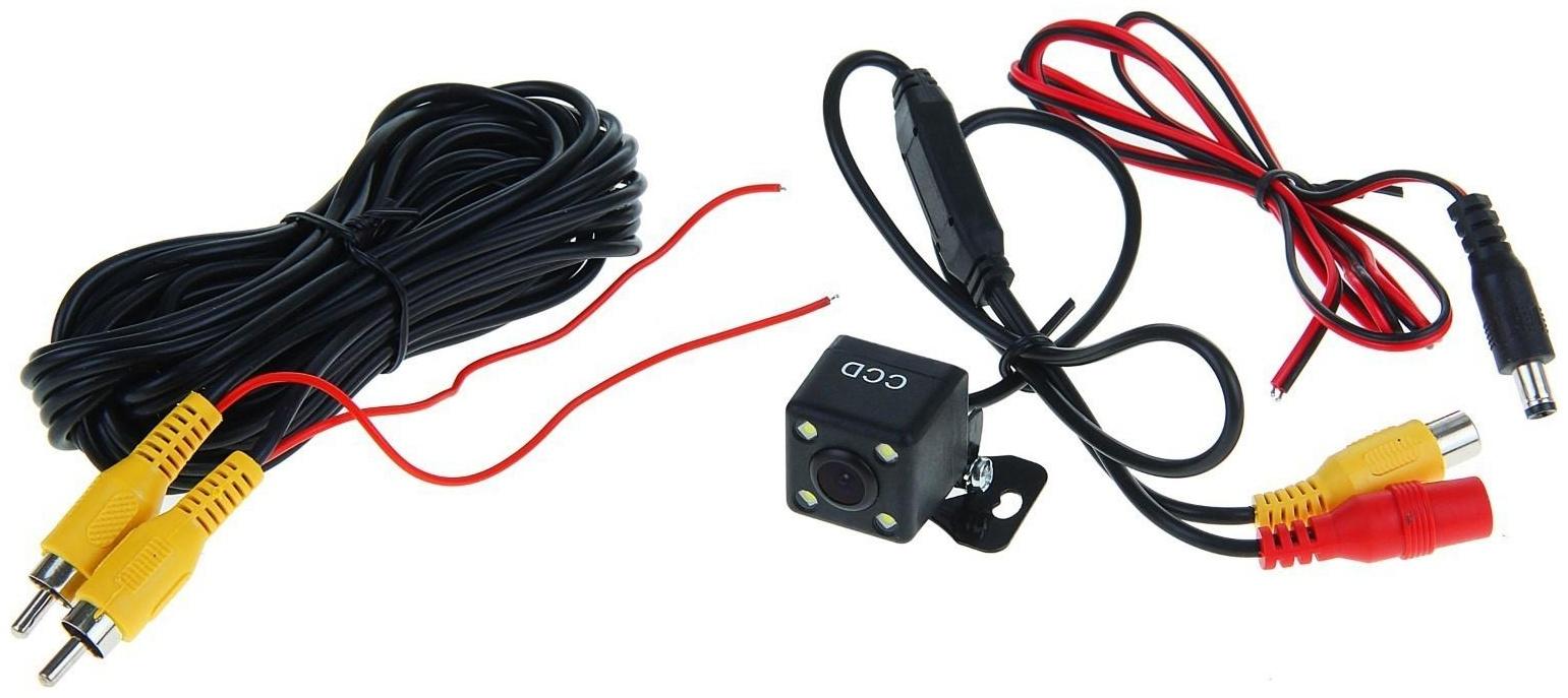 Камера заднего вида с подсветкой IР68, обзор 170°