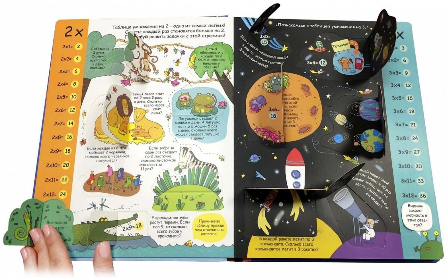 Книга с секретами «Занимательная таблица умножения»