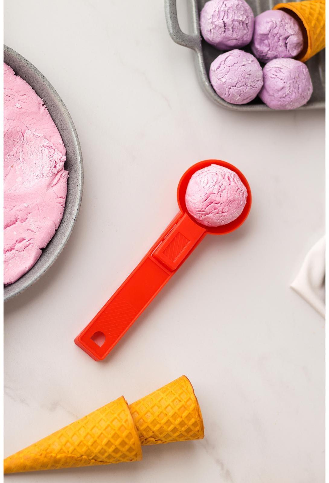 Ложка для мороженого Доляна «Мульти», 17 см, цвет МИКС