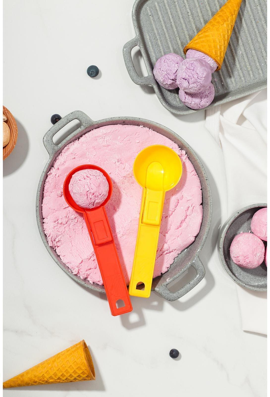 Ложка для мороженого Доляна «Мульти», 17 см, цвет МИКС