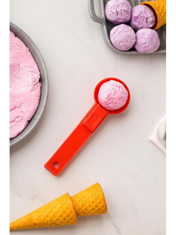 Ложка для мороженого Доляна «Мульти», 17 см, цвет МИКС