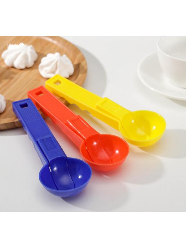 Ложка для мороженого Доляна «Мульти», 17 см, цвет МИКС