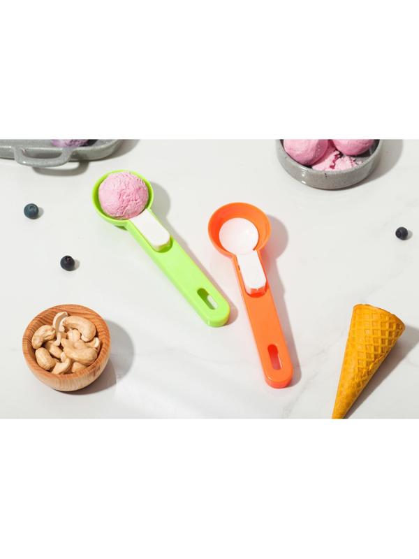 Ложка для мороженого Доляна «Мульти», 17 см, цвет МИКС