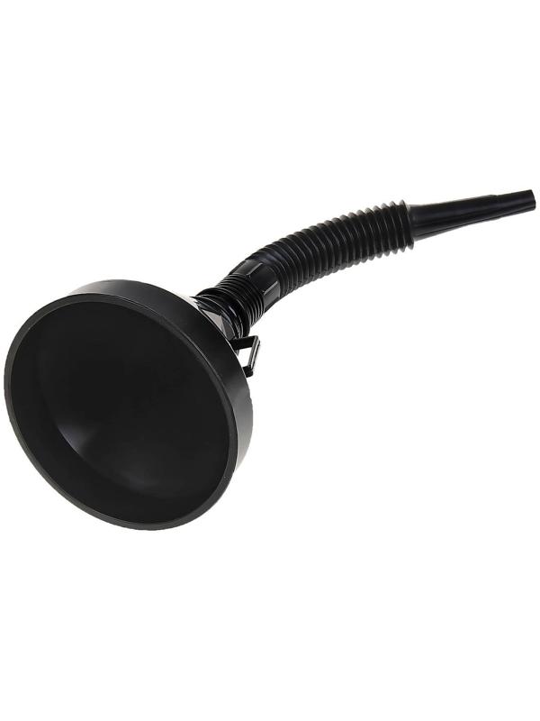 Воронка для ГСМ с сеткой, диаметр 130 мм, высота 360 мм, съемный гибкий носик