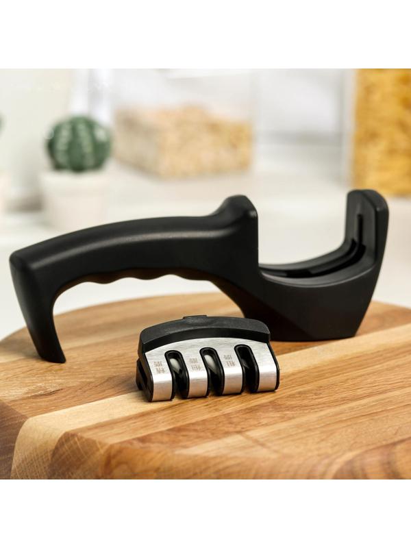 Точилка для ножей, 20×6×5,5 см, цвет МИКС