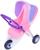 Прогулочная коляска для кукол, 3-х колёсная, цвета МИКС