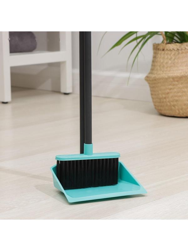 Щётка для пола с совком «Практик», цвет МИКС