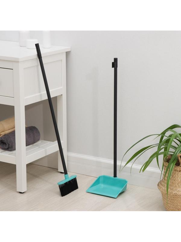 Щётка для пола с совком «Практик», цвет МИКС