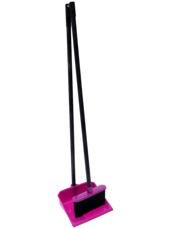 Щётка для пола с совком «Практик», цвет МИКС