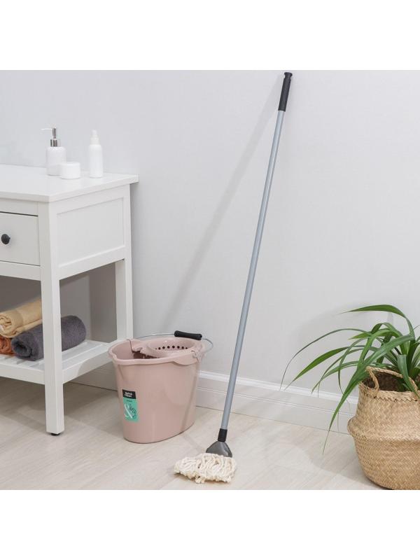 Набор для уборки МОП «Ориджинал», ведро со сливом 12 л, швабра 110 см, цвет МИКС