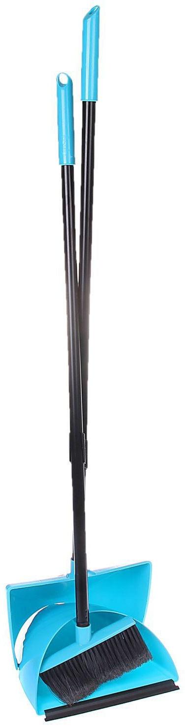 Щётка для пола с совком-ловушка Svip Original, цвет МИКС