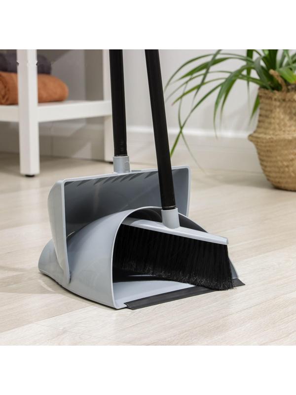 Щётка для пола с совком-ловушка Svip Original, цвет МИКС