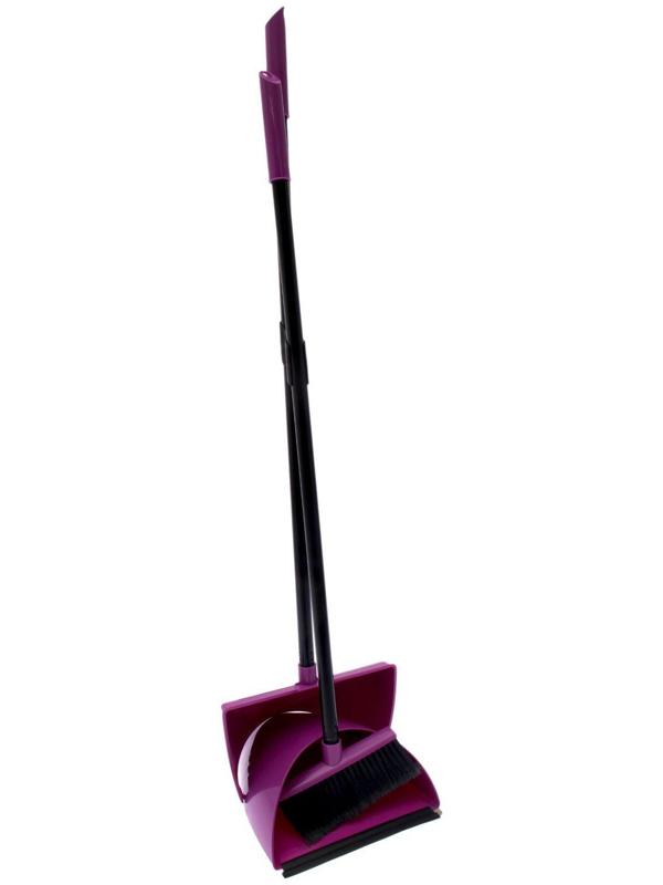 Щётка для пола с совком-ловушка Svip Original, цвет МИКС