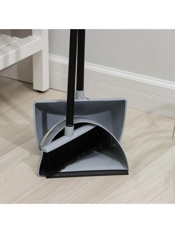 Щётка для пола с совком-ловушка Svip Original, цвет МИКС