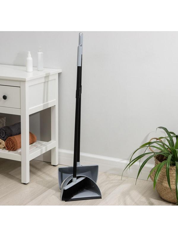 Щётка для пола с совком-ловушка Svip Original, цвет МИКС