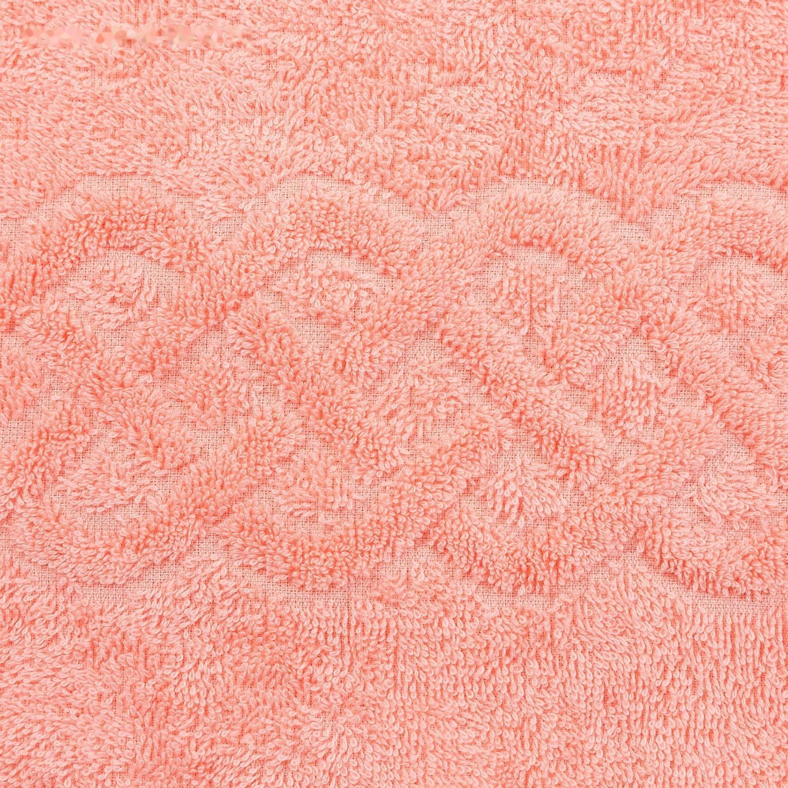 Полотенце махровое Plait 70х130 см, цвет коралл