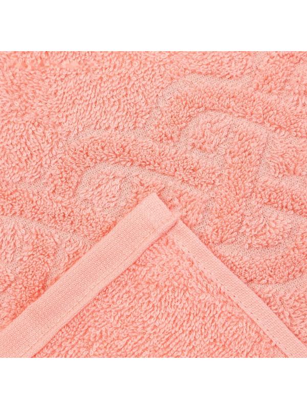 Полотенце махровое Plait 70х130 см, цвет коралл