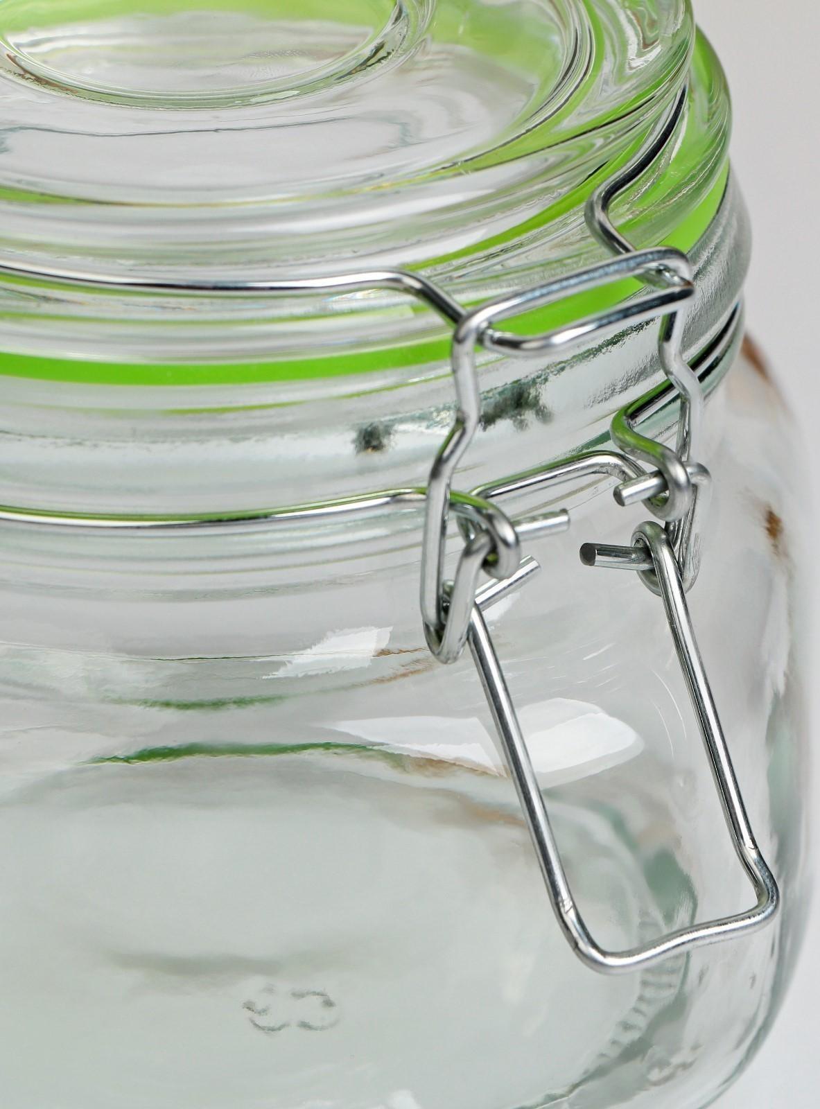 Банка стеклянная для сыпучих продуктов «Радуга», 500 мл, 11×10 см, цвет МИКС