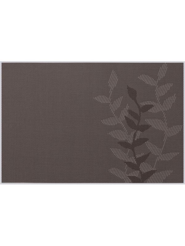 Салфетка сервировочная на стол «Росток», 45×30 см, цвет серый