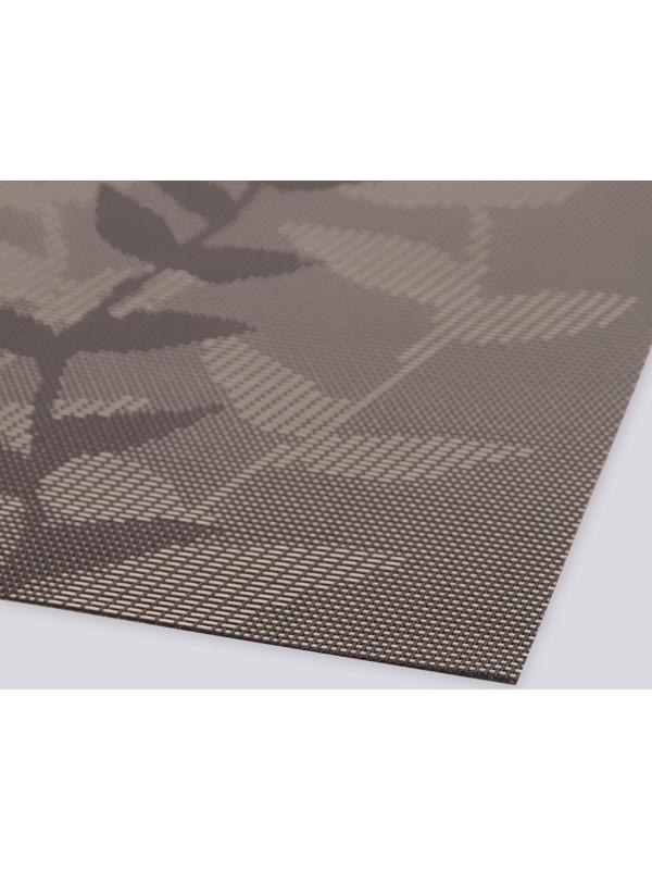 Салфетка сервировочная на стол «Росток», 45×30 см, цвет серый