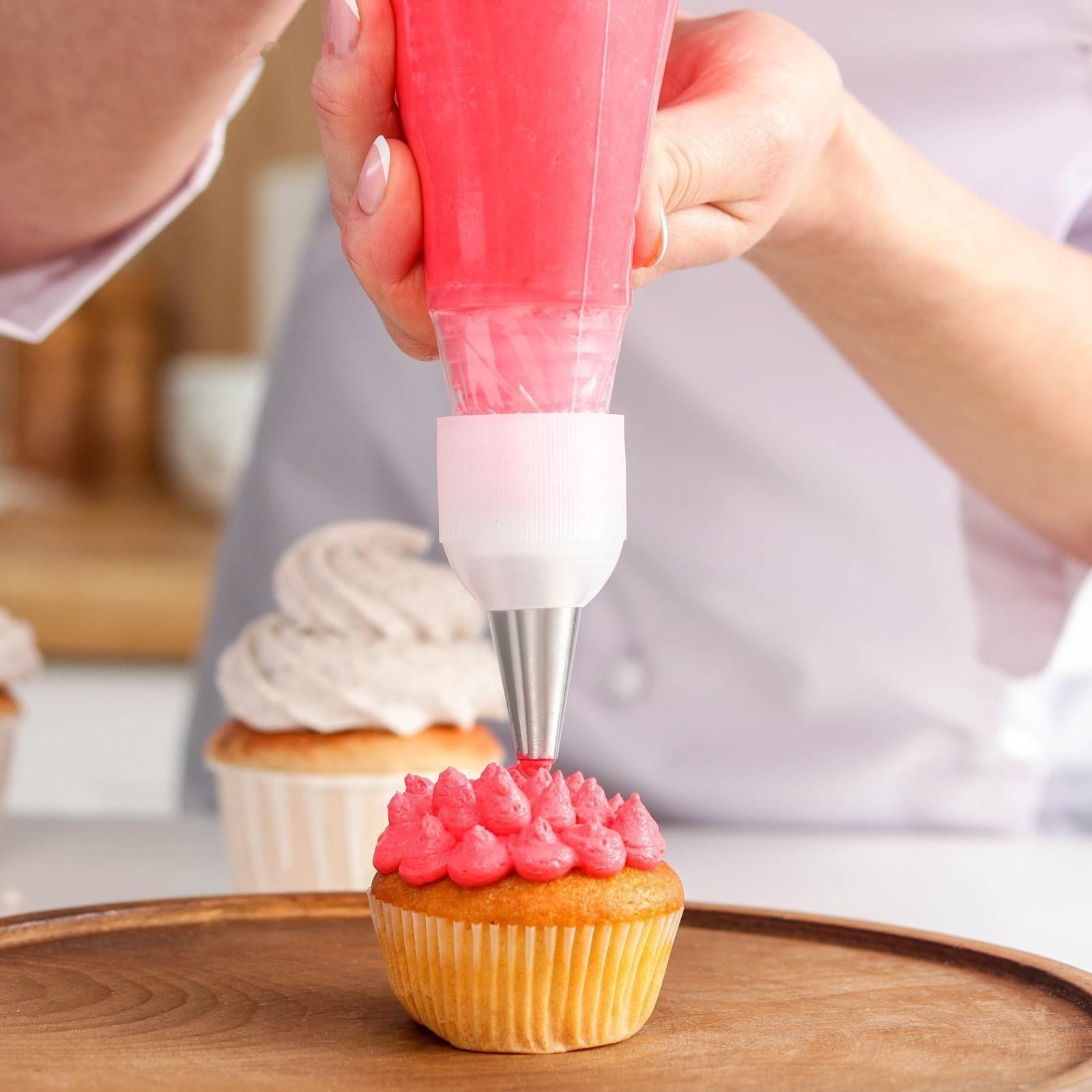 Насадка кондитерская «Трубочка», d=2,3 см, выход 0,8 см, нержавеющая сталь