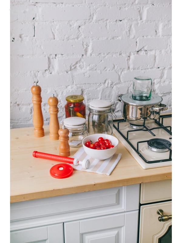 Мельница для специй, 25×5 см, металлический механизм, цвет светлое дерево