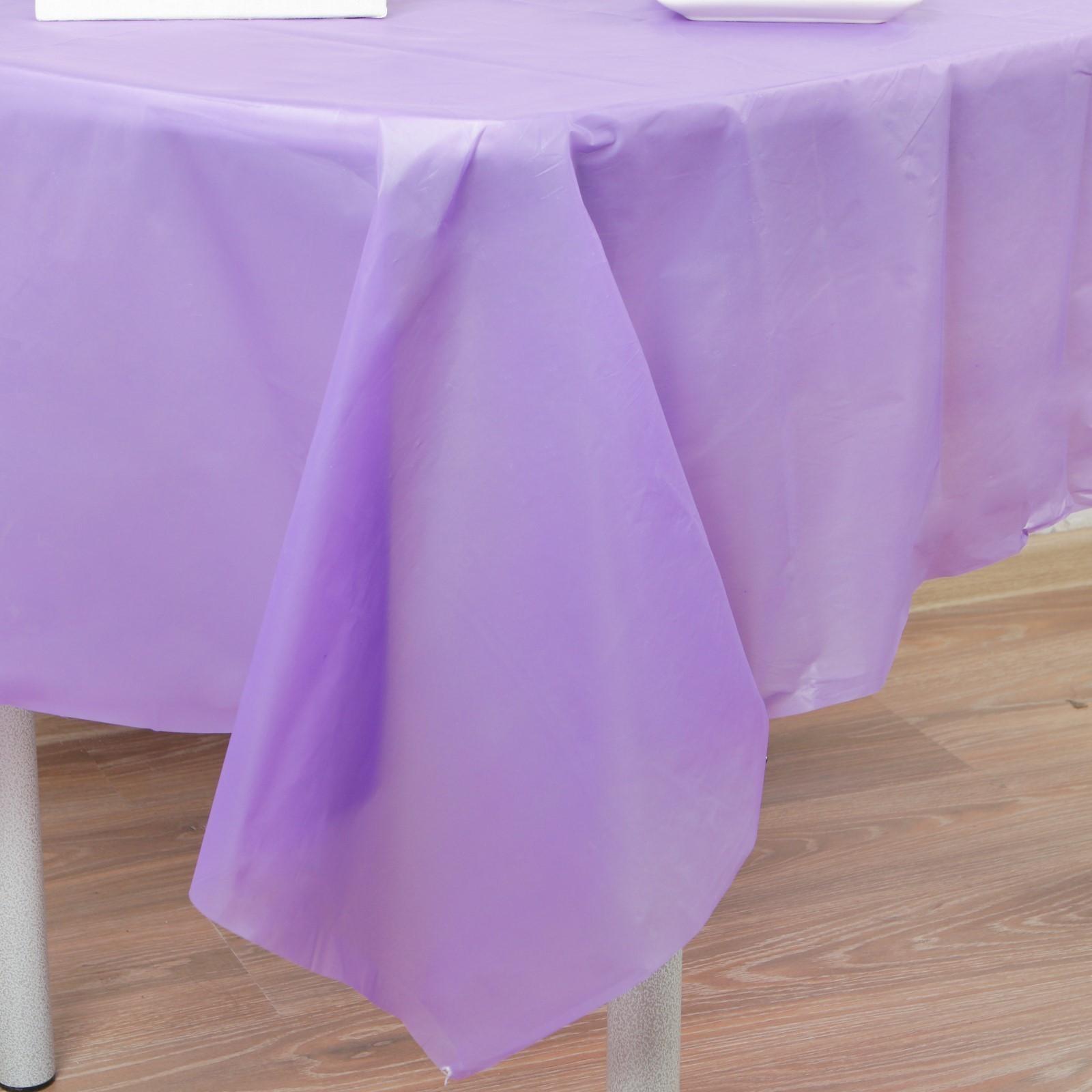 Скатерть «Праздничный стол», 137×183 см, цвет фиолетовый