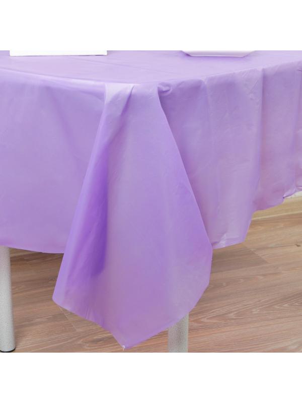 Скатерть «Праздничный стол», 137×183 см, цвет фиолетовый