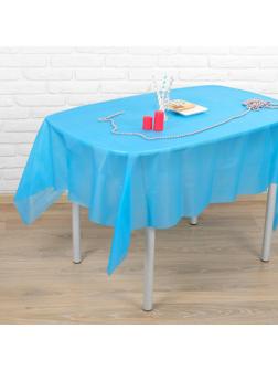 Скатерть «Праздничный стол», 137×183 см, цвет, голубой
