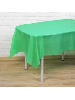 Скатерть «Праздничный стол», цвет: зелёный, 137×183 см