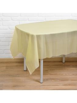 Скатерть «Праздничный стол», 137×183 см, цвет лимонный