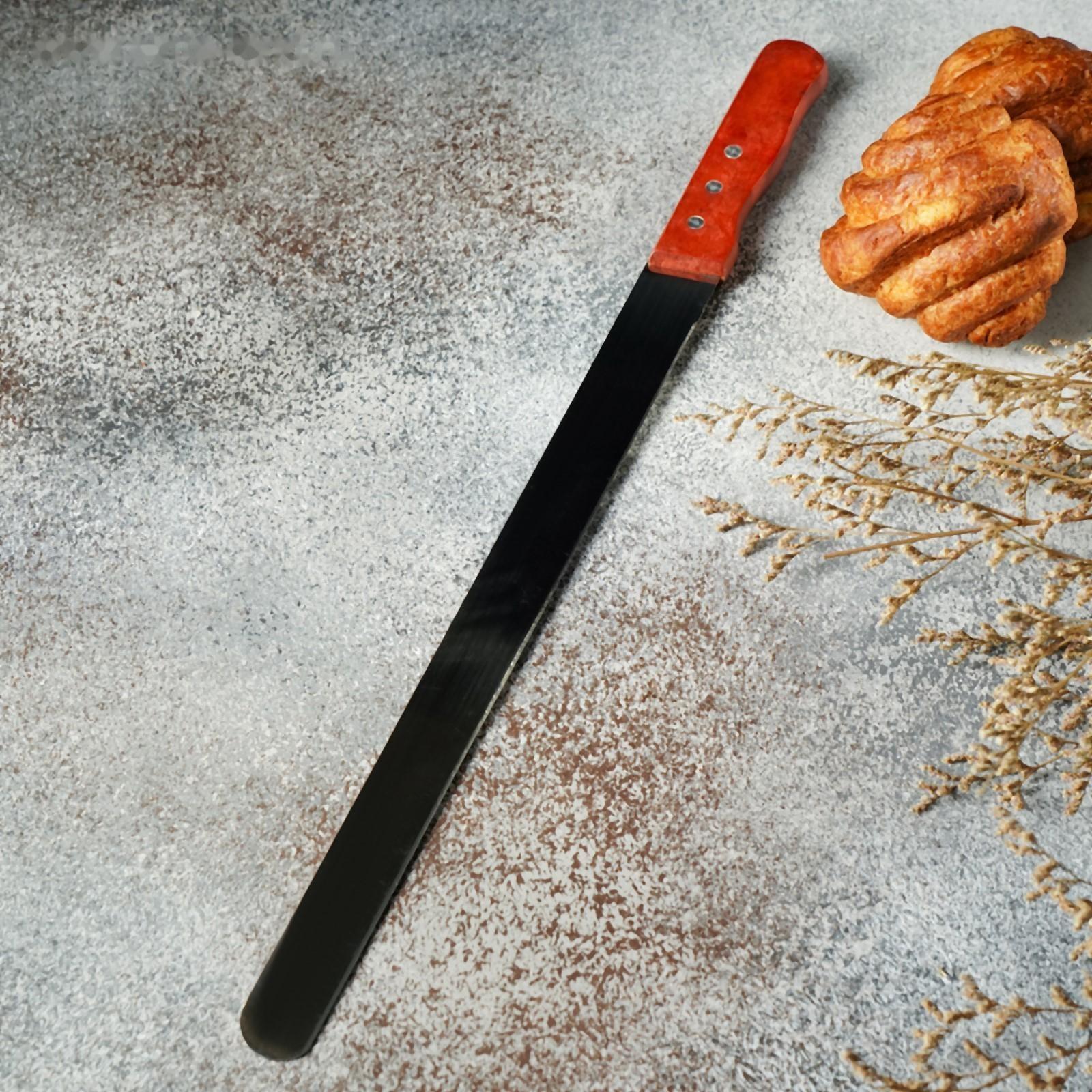 Нож для бисквита, 35 см, ручка дерево