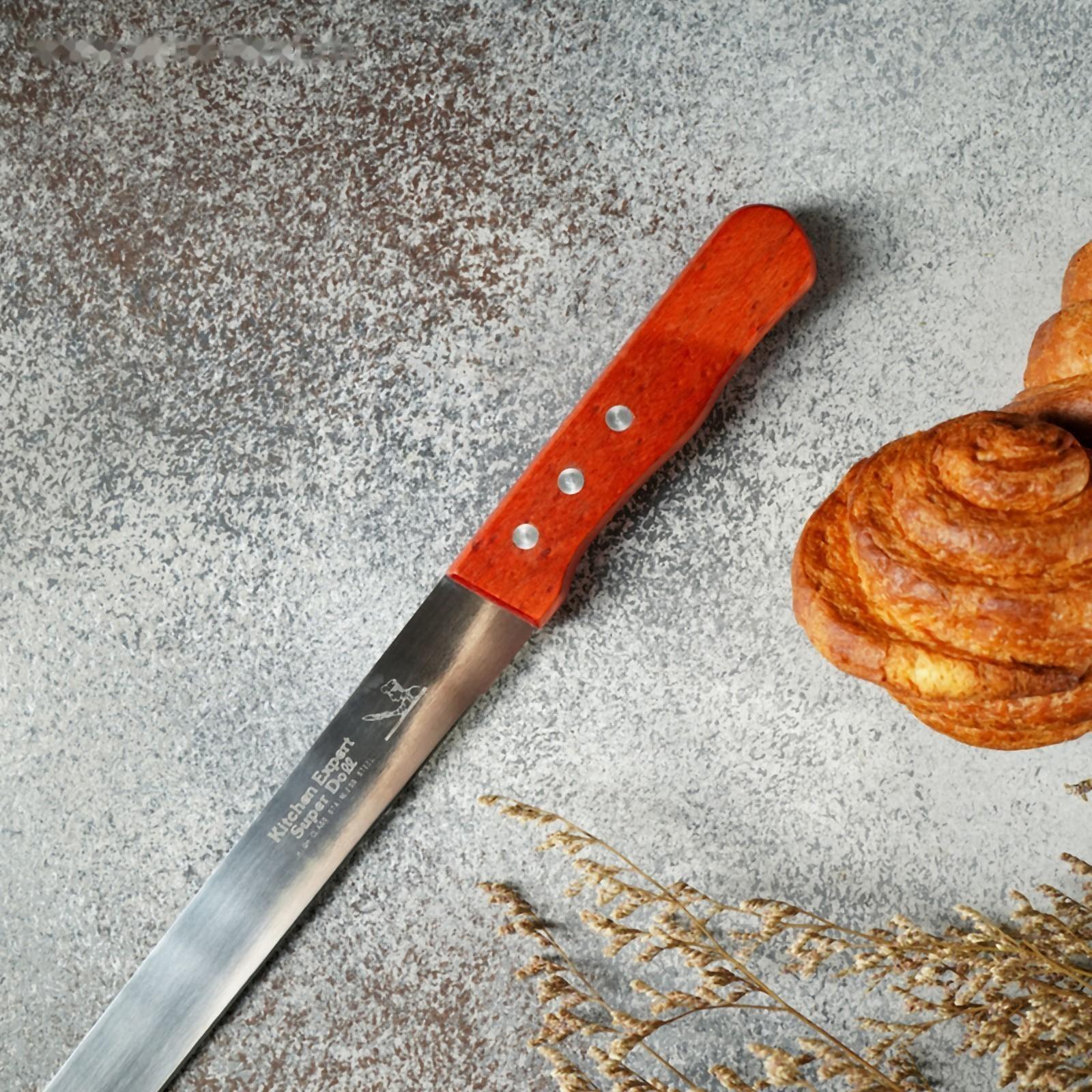 Нож для бисквита, 35 см, ручка дерево