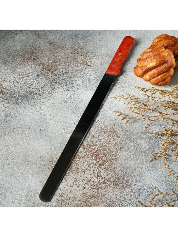 Нож для бисквита, 35 см, ручка дерево