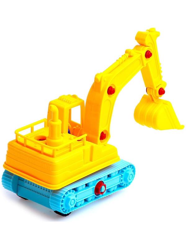 Конструктор Машина «Экскаватор», 33 детали, МИКС
