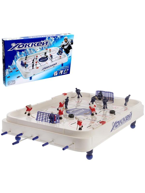 Игра настольная «Хоккей», объёмные игроки, размер игрового поля 70 × 42 см