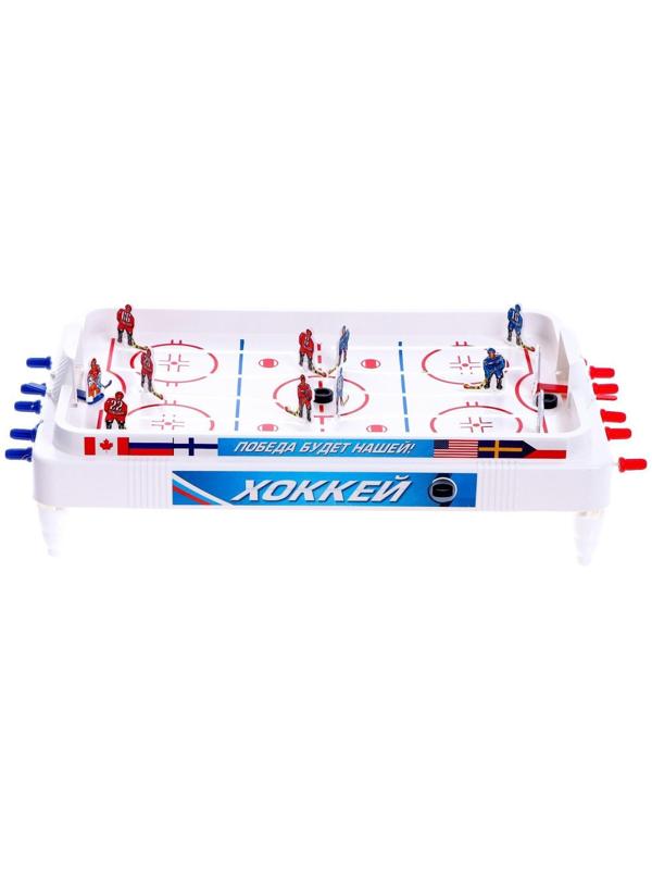 Настольный хоккей «Весёлый спорт», плоские игроки