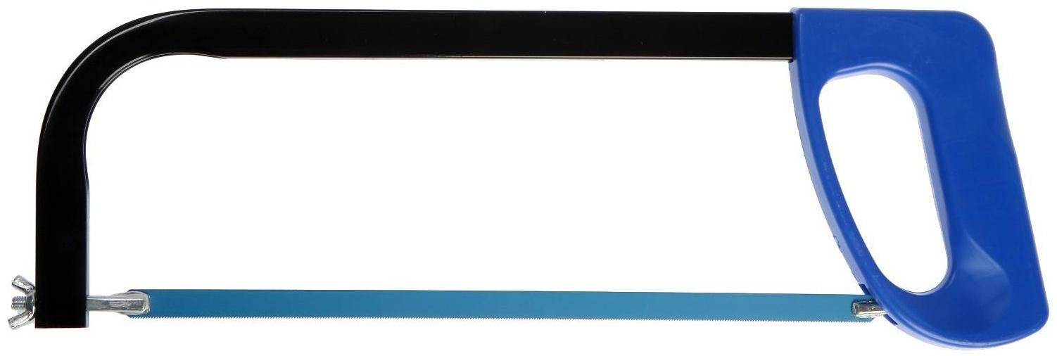 Ножовка по металлу ТУНДРА, усиленный прямоугольный профиль, пластиковая рукоятка, 300 мм