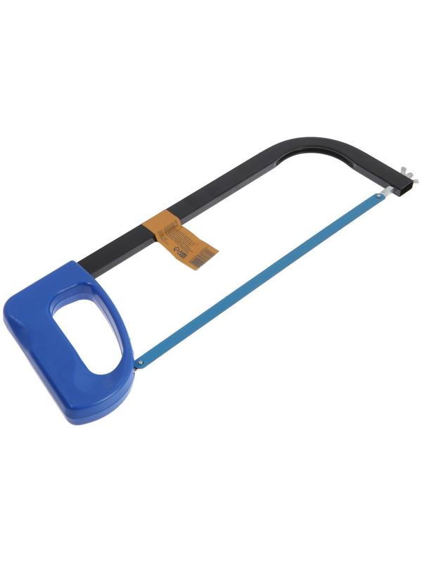 Ножовка по металлу ТУНДРА, усиленный прямоугольный профиль, пластиковая рукоятка, 300 мм