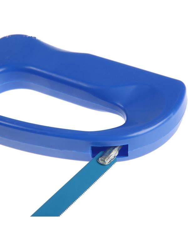 Ножовка по металлу ТУНДРА, усиленный прямоугольный профиль, пластиковая рукоятка, 300 мм