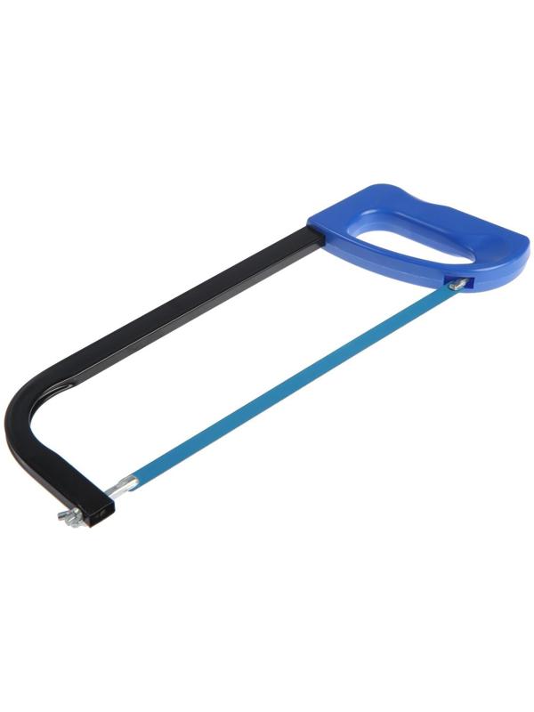 Ножовка по металлу ТУНДРА, усиленный прямоугольный профиль, пластиковая рукоятка, 300 мм